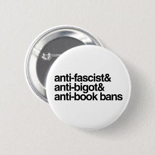 Badge Rond 5 Cm Interdictions anti-livre