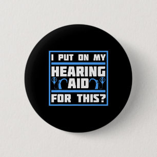 Badge Rond 5 Cm Intervention de sensibilisation Implant de l'aide