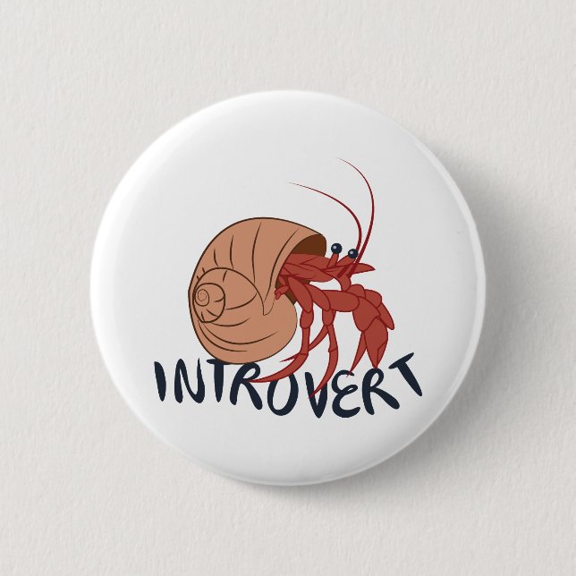 Badge Rond 5 Cm Introduction au crabe (Devant)