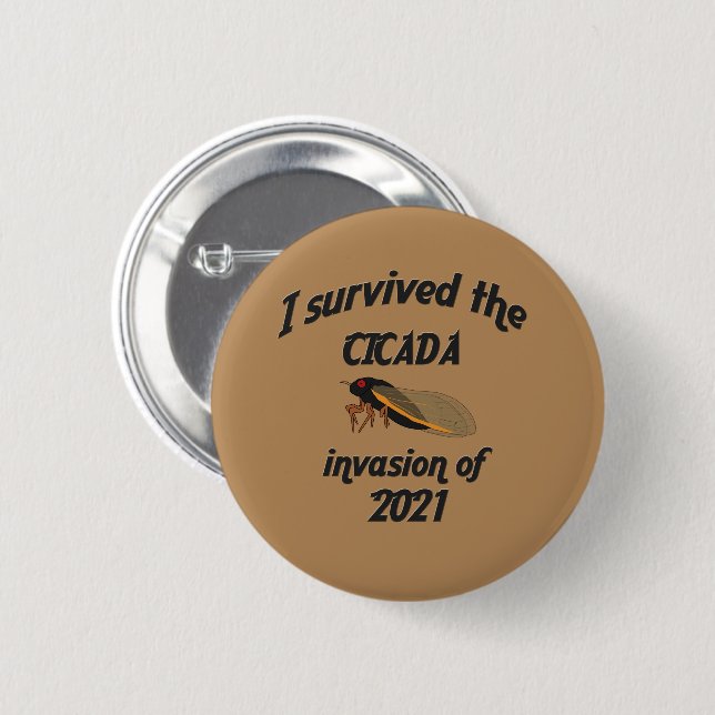 Badge Rond 5 Cm Invasion du Canada (Devant & derrière)