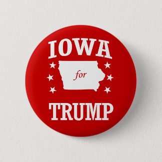 BADGE ROND 5 CM IOWA POUR TRUMP