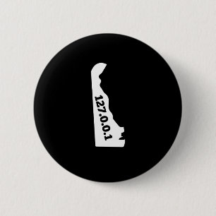 Badge Rond 5 Cm IP address de ballot d'ordinateur personnel du