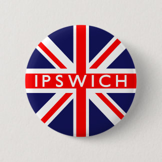 Badge Rond 5 Cm Ipswich : Drapeau britannique