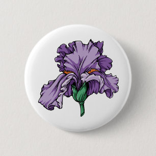 Badge Rond 5 Cm Iris