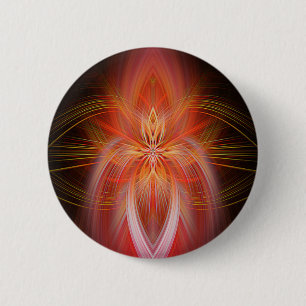 Badge Rond 5 Cm Iris sauvage