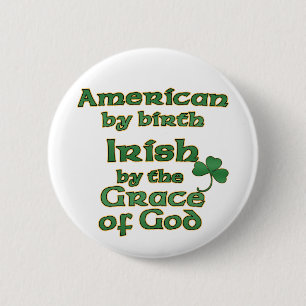 Badge Rond 5 Cm Irlandais American Joke Pins & Buttons #2