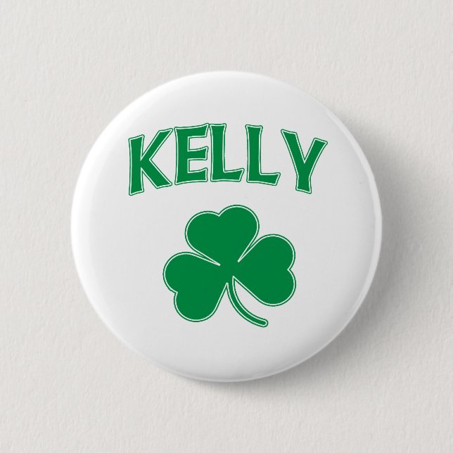 Badge Rond 5 Cm Irlandais de Kelly (Devant)