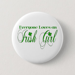 Badge Rond 5 Cm Irlandaise