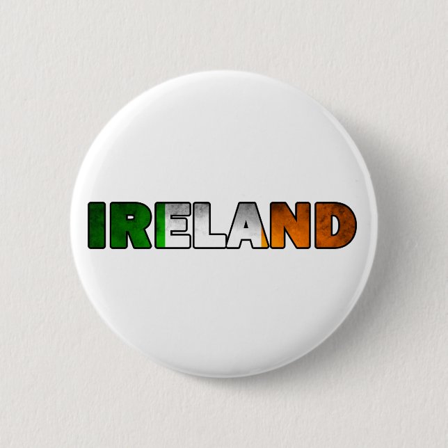Badge Rond 5 Cm Irlande 006 (Devant)