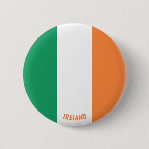 Badge Rond 5 Cm Irlande Drapeau charmant patriotique