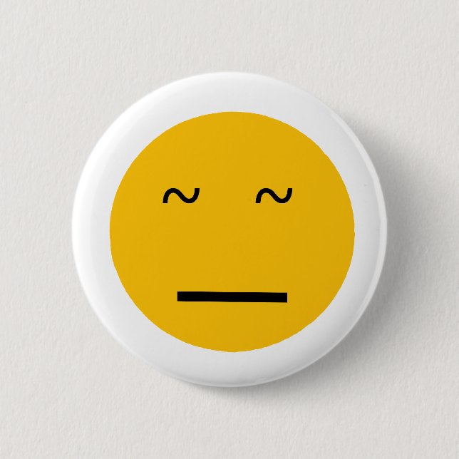 Badge Rond 5 Cm Irrité (Devant)
