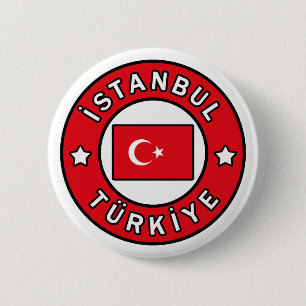 Badge Rond 5 Cm Istanbul Türkiye