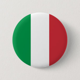 Badge Rond 5 Cm Italian Flag, flag of italy, italia