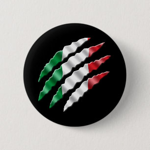 Badge Rond 5 Cm Italie