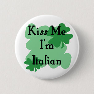 Badge Rond 5 Cm Italien