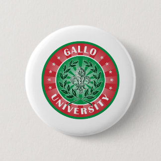 Badge Rond 5 Cm Italien d'université de Gallo