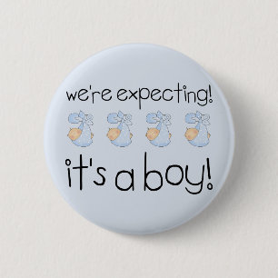 Badge Rond 5 Cm It's A Boy