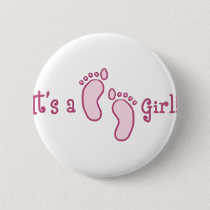 Badge Rond 5 Cm Its A Girl