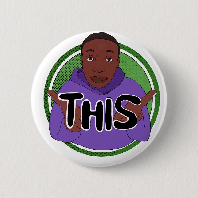 Badge Rond 5 Cm It's Simple (Devant)