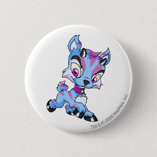 Badge Rond 5 Cm Ixi barré