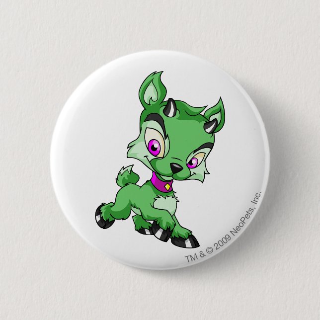 Badge Rond 5 Cm Ixi vert (Devant)