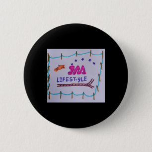 Badge Rond 5 Cm Jaa Lifestyle Company Logo Panting