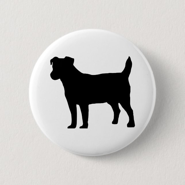 Badge Rond 5 Cm Jack Russel (Devant)