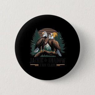 Badge Rond 5 Cm Jackie Et Ombre Bald Eagle Nature Lover