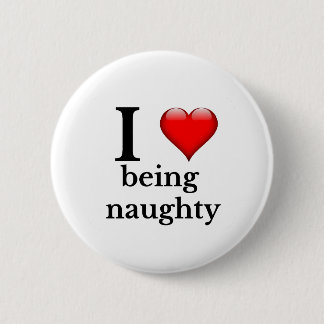 Badge Rond 5 Cm J'adore être coquin