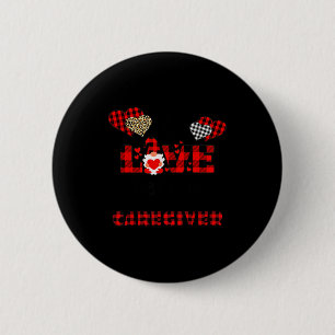 Badge Rond 5 Cm J'adore être un cadeau de flanelle de soignant pou