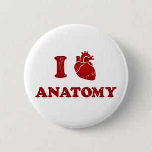 Badge Rond 5 Cm j'adore l'anatomie2