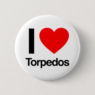 Badge Rond 5 Cm j'adore les torpilles