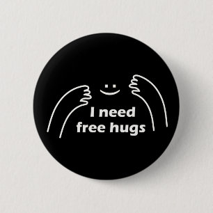 Badge Rond 5 Cm J'ai besoin de serrures gratuites bébé T-shirt