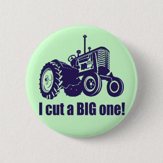 Badge Rond 5 Cm J'ai coupé un grand un paysagiste
