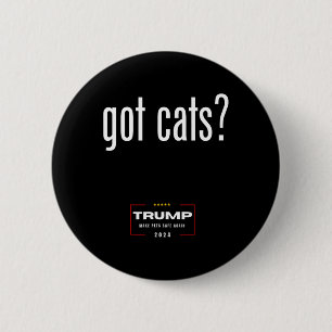 Badge Rond 5 Cm J'Ai Des Chats Qui Mangent Des Chiens Chats - Trum