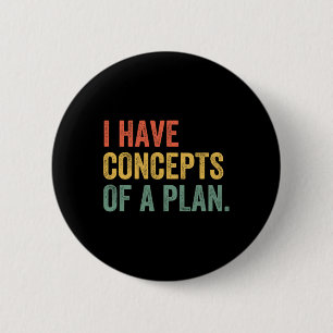 Badge Rond 5 Cm J'Ai Des Concepts De Plan Trump Kamala Harris Elec