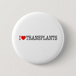 Badge Rond 5 Cm J'ai des transplantations cardiaques