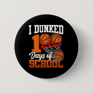 Badge Rond 5 Cm J'Ai Donné 100 Jours D'École Bysketbyll Heureux 10