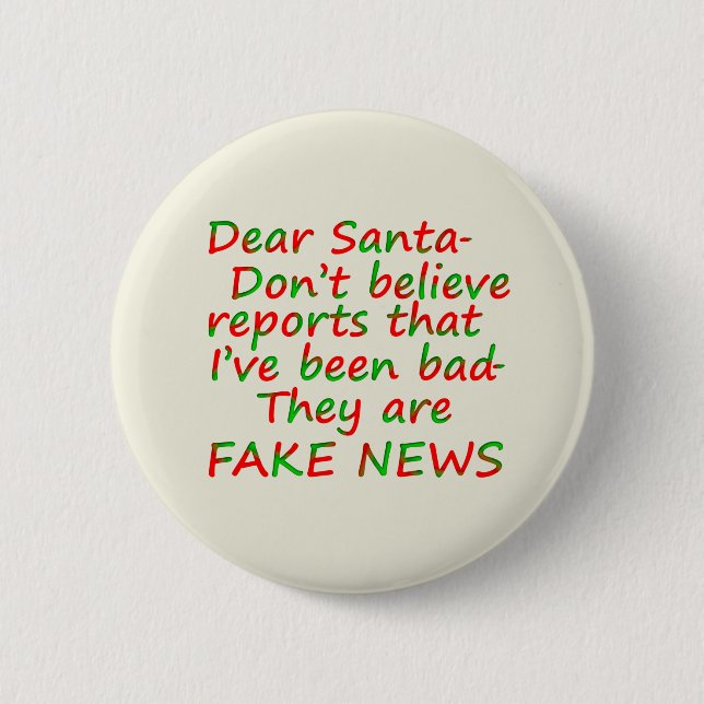 Badge Rond 5 Cm J'Ai Été De Bons Boutons De Nouvelles (Devant)