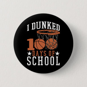 Badge Rond 5 Cm J'Ai Fait 100 Jours De Kindergarden De L'École Bys