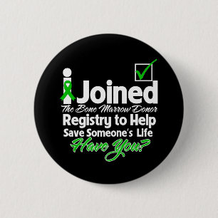 Badge Rond 5 Cm J'ai joint l'enregistrement de moelle… vous ai
