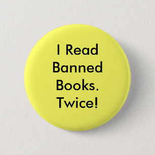 Badge Rond 5 Cm J'ai lu Books.Twice interdit !