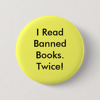 Badge Rond 5 Cm J'ai lu Books.Twice interdit !