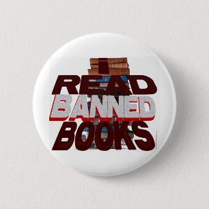 BADGE ROND 5 CM J'AI LU LES LIVRES INTERDITS