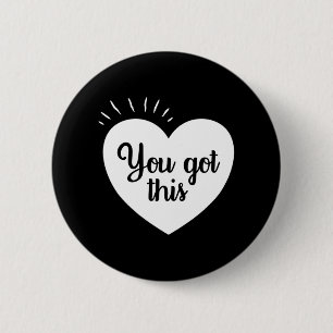 Badge Rond 5 Cm J'Ai Obtenu - Enseignant Motivationnel