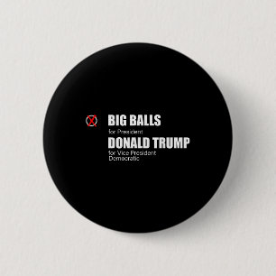 Badge Rond 5 Cm J'Ai Voté Pour Big Doge D.o.g.e _ Us Big President