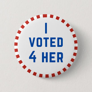 Badge Rond 5 Cm J'ai voté pour son anti-Trump