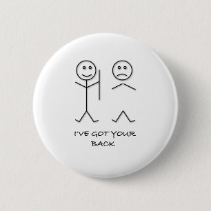 Badge Rond 5 Cm J'ai VOTRE plaisanterie ARRIÈRE de meilleur ami d