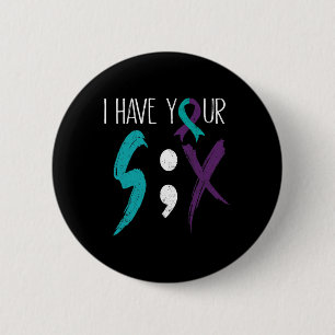 Badge Rond 5 Cm J'Ai Votre Six Militaire Spécialiste De La Prévent