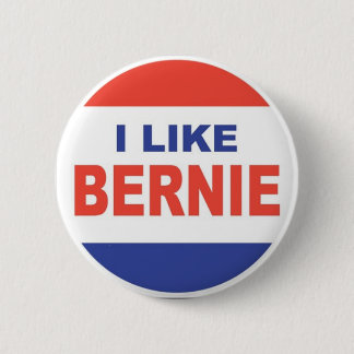 Badge Rond 5 Cm J'aime Bernie